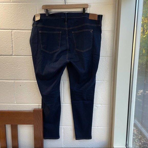 NEW Madewell 9" Mid-Rise Skinny Jeans Larkspur 1X/2X - Picture 9 of 12